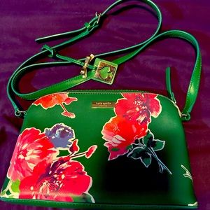 Floral Kate spade crossbody bag